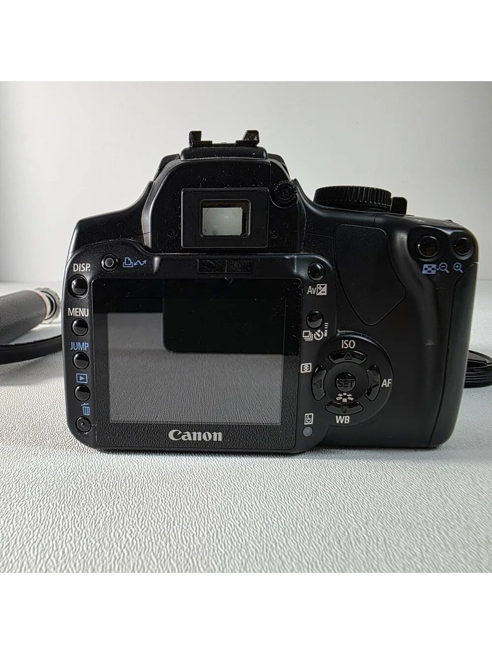 Canon EOS Digital Rebel XTi 400D DSLR 10.1MP EF 35-80mm Canon Lens Battery Card
